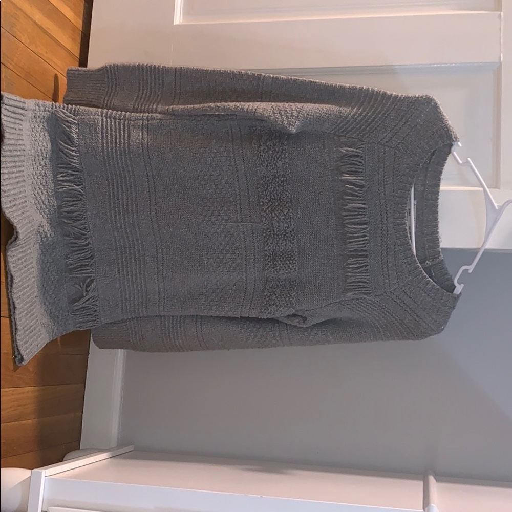 Gray sweater dress from Abercrombie